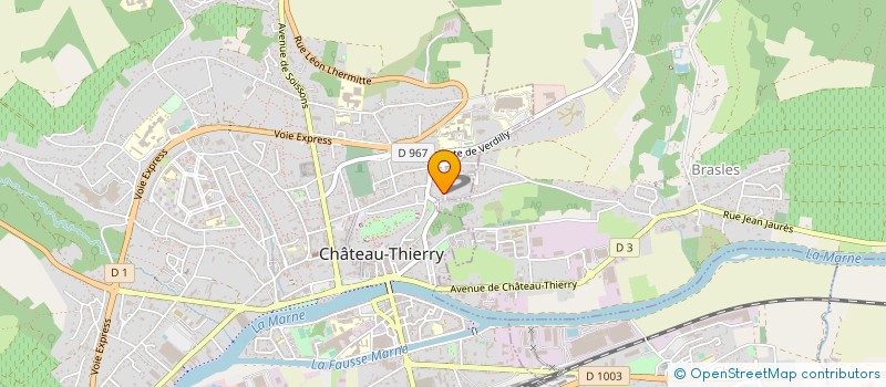 localisation de l'entreprise SI CONSTRUCTION GESTION REFUGE FOURRIERE à ESSOMES-SUR-MARNE