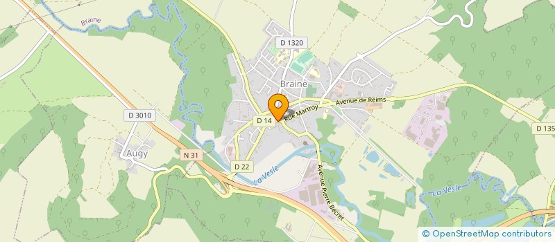 localisation de l'entreprise SI D'ACCUEIL SCOLAIRE DU BRAINOIS à BRAINE