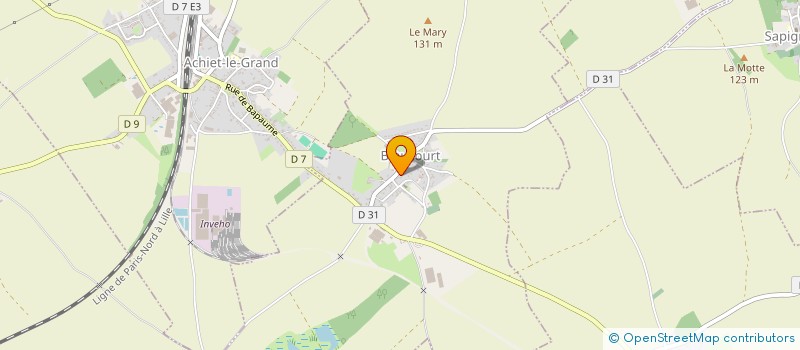 localisation de l'entreprise SI D'ACHIET LE GRAND ET BIHUCOURT à BIHUCOURT