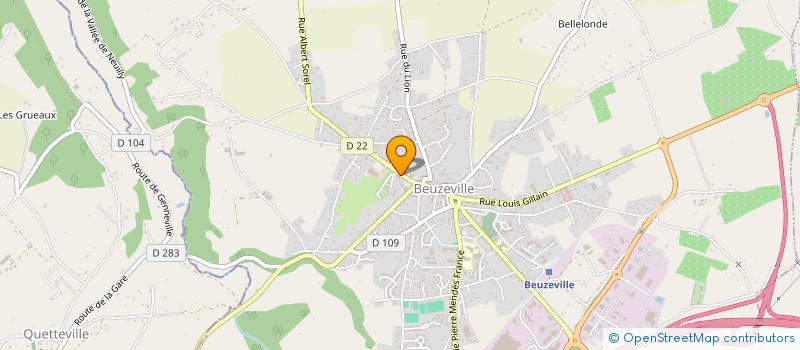 localisation de l'entreprise SI D'ADDUCTION D'EAU POTABLE DU LIEUVIN à BEUZEVILLE
