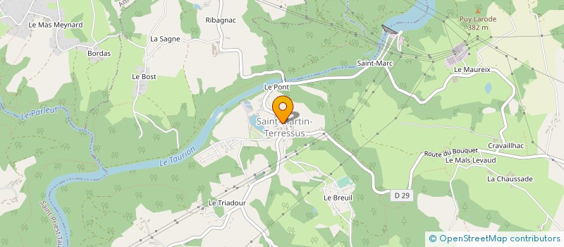 localisation de l'entreprise SI D'AEP DES ALLOIS à LA GENEYTOUSE