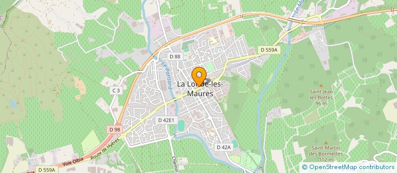 localisation de l'entreprise SI D'ALIMENTATION EN EAU DES COMMUNES DE L'EST DE TOULON à LA LONDE-LES-MAURES