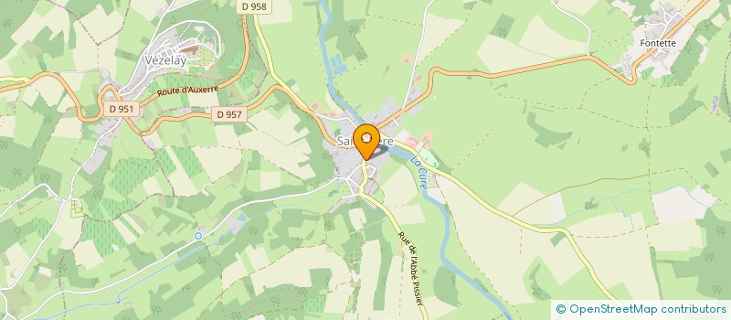 localisation de l'entreprise SI D'ALIMENTATION EN EAU POTABLE  SAINT-PERE