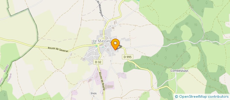 localisation de l'entreprise SI D ALIMENTATION EN EAU POTABLE DU CAUSSE DE MASSEGROS à MASSEGROS CAUSSES GORGES