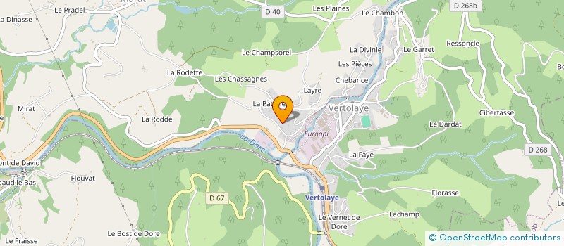 localisation de l'entreprise SI D'ALIMENTATION EN EAU POTABLE DU FOSSAT à MARAT