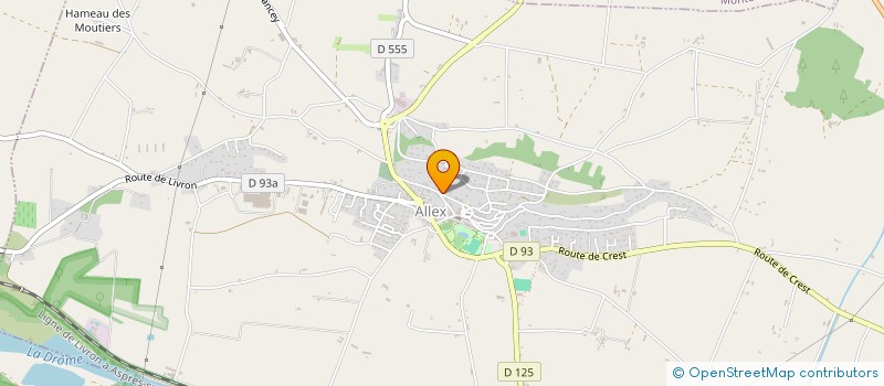 localisation de l'entreprise SI D'ASSAINISSEMENT ALLEX GRANE à ALLEX