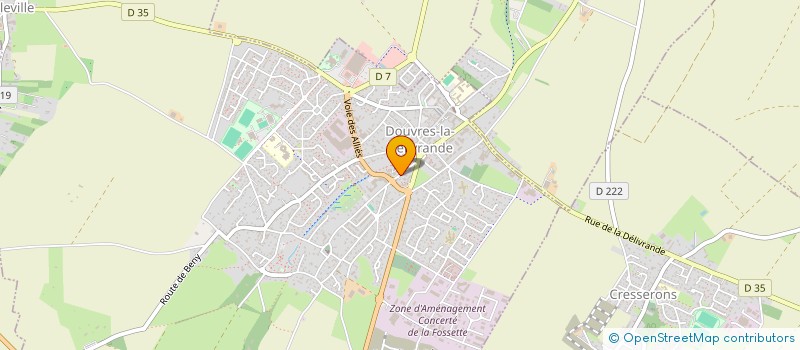localisation de l'entreprise SI D ASSAINISSEMENT DE LA COTE DE NACRE à DOUVRES-LA-DELIVRANDE
