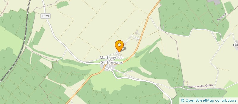 localisation de l'entreprise SI D EAU ET D ASSAINISSEMENT DES COTES ET DE LA RUPPE à MARTIGNY-LES-GERBONVAUX