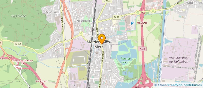 localisation de l'entreprise SI D'ELECTRICITE DE L'OUEST MESSIN à MAIZIERES-LES-METZ