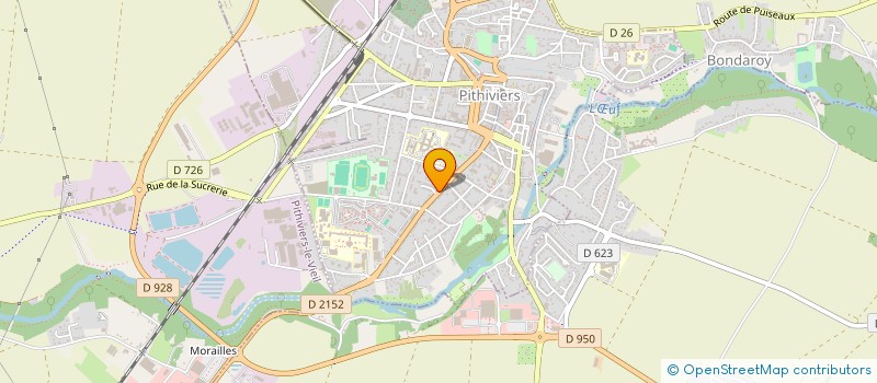 localisation de l'entreprise SI D'ELECTRICITE REGION DE PITHIVIERS à PITHIVIERS