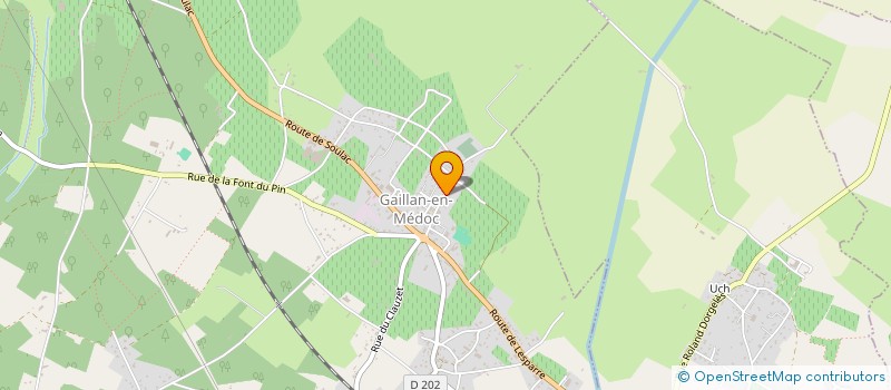 localisation de l'entreprise SI D'ELECTRIFICATION DU MEDOC à SAINT-GERMAIN-D'ESTEUIL