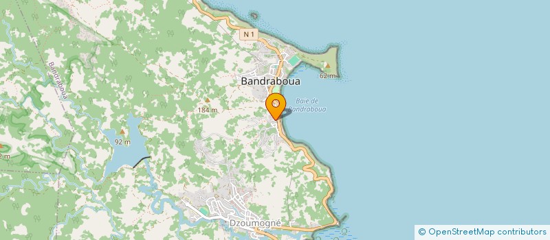 localisation de l'entreprise SI D'ELIMINATION ET DE VALORISATION DES DECHETS DE MAYOTTE à BANDRABOUA