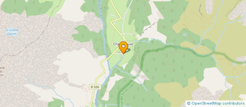 localisation de l'entreprise SI D'ETUDES ET DE REALISATION POUR L'AMENAGEMENT DU COL D'ORNON à CHANTEPERIER