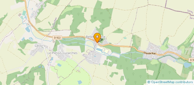 localisation de l'entreprise SI D'EXPLOITATION DES CHAMPS CAPTANTS D'ASNIERES-SUR-OISE (SIECCAO)  CHAUMONTEL