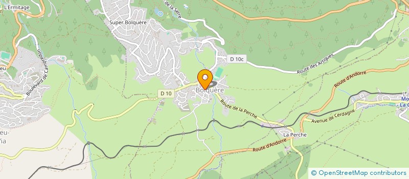 localisation de l'entreprise SI D'EXPLOITATION DU CAMBRE D'AZE à SAINT-PIERRE-DELS-FORCATS