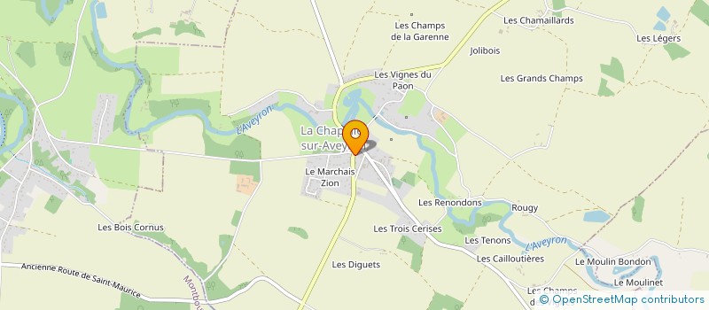 localisation de l'entreprise SI D'INTERET SCOLAIRE DE MONTBOUY... à LA CHAPELLE-SUR-AVEYRON
