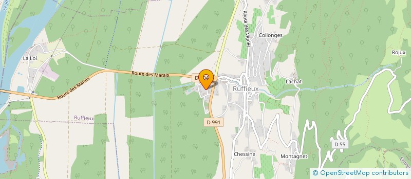 localisation de l'entreprise SI DE CHAUTAGNE A VOCATION SOCIALE à RUFFIEUX