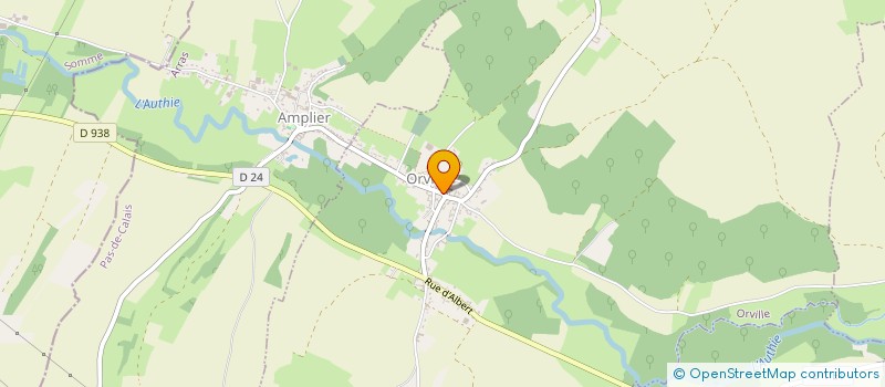 localisation de l'entreprise SI DE DISTRIBUTION D EAU DE LA QUILIENE à WARLINCOURT-LES-PAS