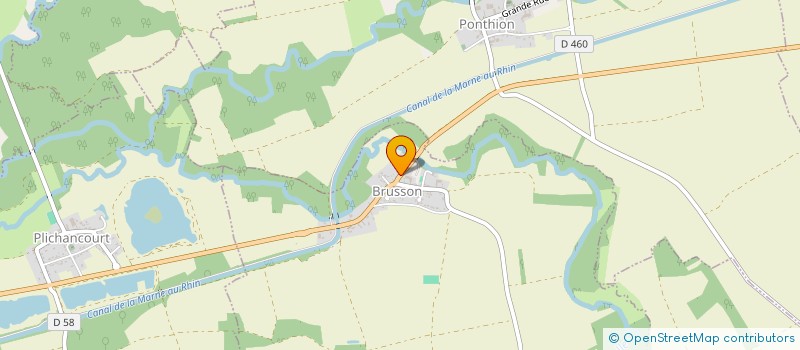 localisation de l'entreprise SI DE DISTRIBUTION D'EAU POTABLE à BRUSSON