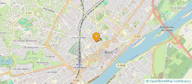 localisation de l'entreprise SI DE DISTRIBUTION D'ENERGIE DE LOIR ET CHER  BLOIS