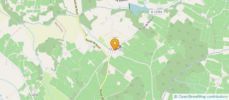localisation de l'entreprise SI DE FAUCHAGE DES FOSSES ET ENTRETIEN DES VOIES ET CHEMINS RURAUX (SIFFEVCR) à MAURIAC