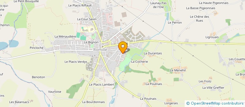 localisation de l'entreprise SI DE LA PETITE ENFANCE DU SECTEUR DE ROMILLE ET DE BECHEREL à ROMILLE