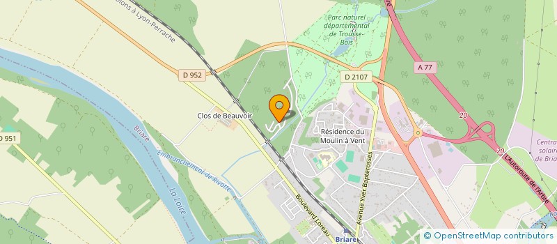 localisation de l'entreprise SI DE LOU MAT MAR à BRIARE