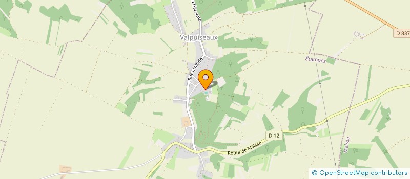 localisation de l'entreprise SI DE REGROUPEMENT PEDAGOGIQUE DES VALLEES à VALPUISEAUX