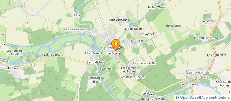 localisation de l'entreprise SI DE REGROUPEMENT SCOLAIRE D'AZAY-SUR-INDRE, CHEDIGNY ET SAINT-QUENTIN-SUR-INDROIS à CHEDIGNY