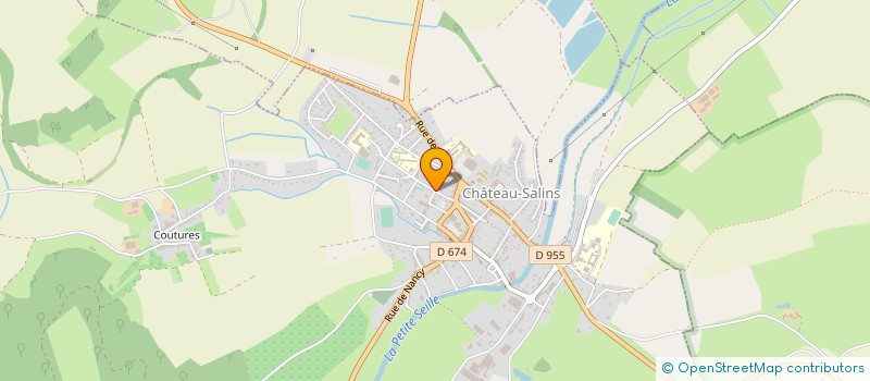 localisation de l'entreprise SI DE VOIRIE ET D'ENFOUISSEMENT DES RESEAUX SECS DE CHATEAU-SALINS à CHATEAU-SALINS