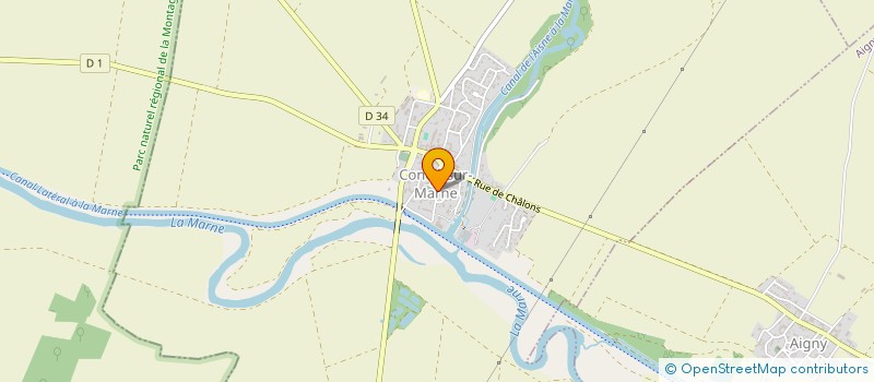 localisation de l'entreprise SI DEMOUSTICATION DES COMMUNES EN AVAL.. à CONDE-SUR-MARNE