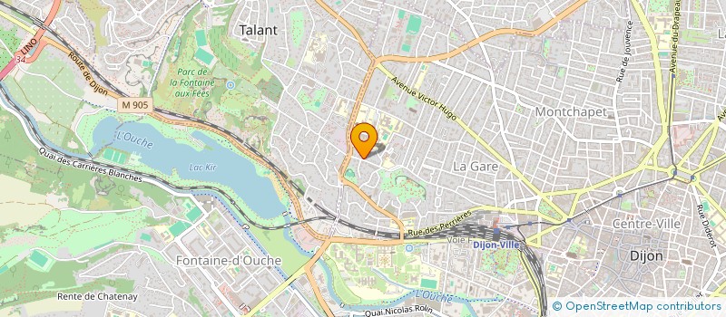 localisation de l'entreprise SI DES CARRIERES BACQUIN à DIJON