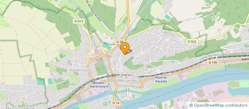 localisation de l'entreprise SI DES COLLEGES DE LA REGION DE MEULAN  MEULAN-EN-YVELINES