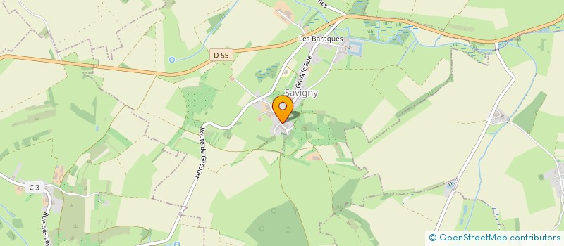 localisation de l'entreprise SI DES DEUX VALLEES à SAVIGNY