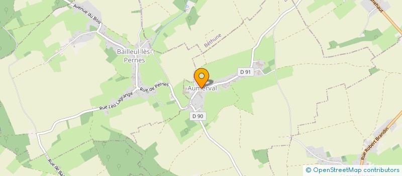 localisation de l'entreprise SI DES EAUX D'AUMERVAL, FERFAY ET BAILLEUL-LES-PERNES à AUMERVAL