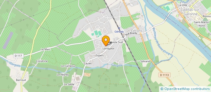 localisation de l'entreprise SI DES EAUX DE BUDOS à BUDOS