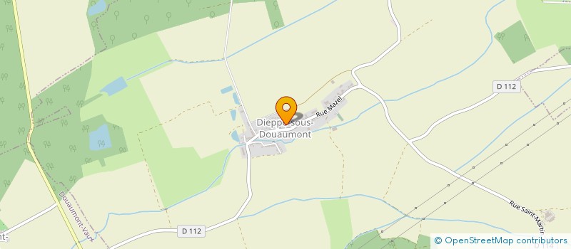 localisation de l'entreprise SI DES EAUX DE DIEPPE SOUS DOUAUMONT à DIEPPE-SOUS-DOUAUMONT