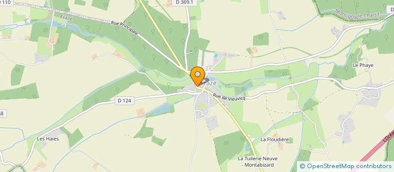localisation de l'entreprise SI DES EAUX DE FRAZE-MOTTEREAU à FRAZE