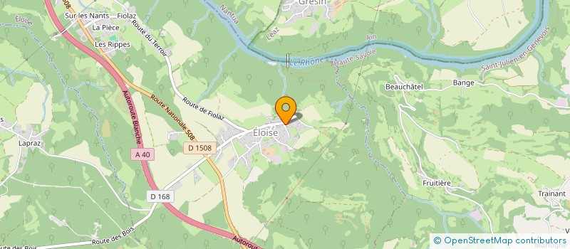 localisation de l'entreprise SI DES EAUX DE LA BASSE VALLEE DE LA VALSERINE à CONFORT