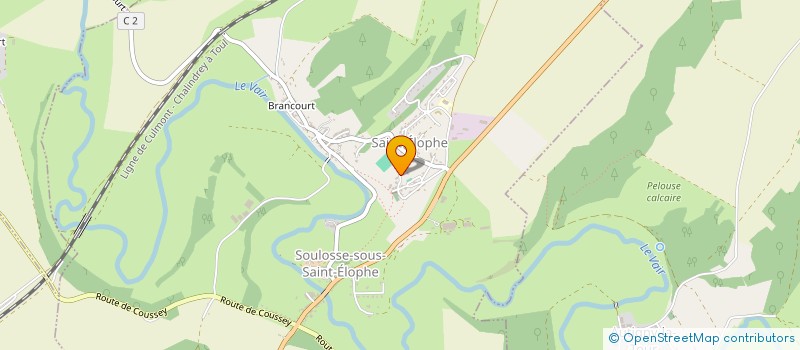 localisation de l'entreprise SI DES EAUX DE LA FREZELLE ET DU VAIR à SOULOSSE-SOUS-SAINT-ELOPHE