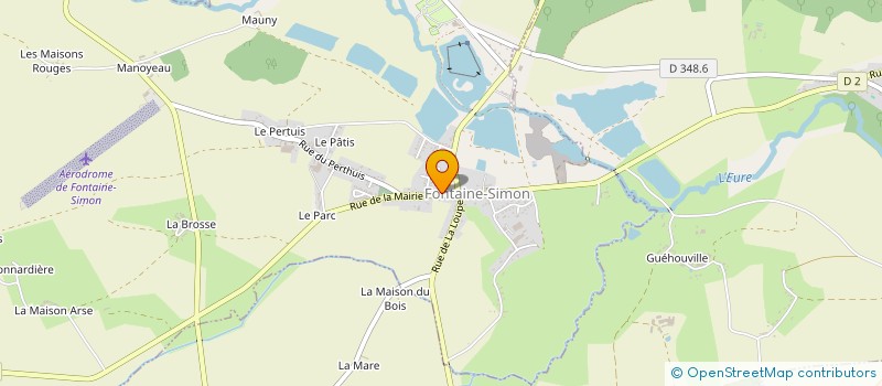 localisation de l'entreprise SI DES EAUX DE MONTLADON ET MONTIREAU à MONTLANDON