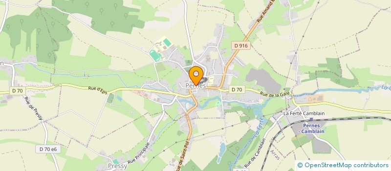 localisation de l'entreprise SI DES EAUX DE PERNES ET FLORINGHEM à PERNES