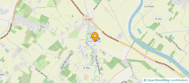 localisation de l'entreprise SI DES EAUX DE VILLEMUR-SUR-TARN  VILLEMUR-SUR-TARN