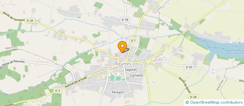 localisation de l'entreprise SI DES EAUX DES COTEAUX DU TOUCH à RIEUMES