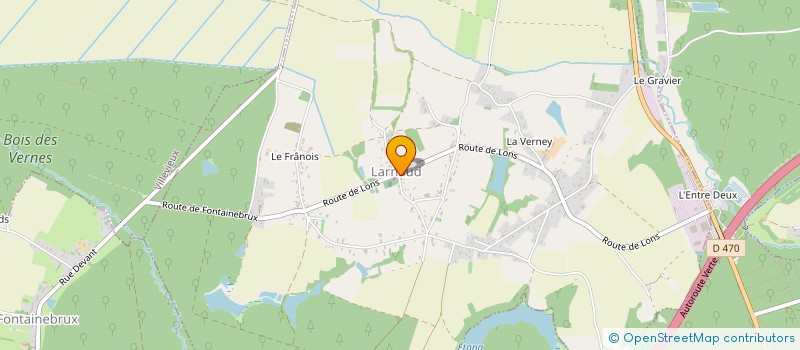 localisation de l'entreprise SI DES EAUX DES FOULLETONS à LES REPOTS