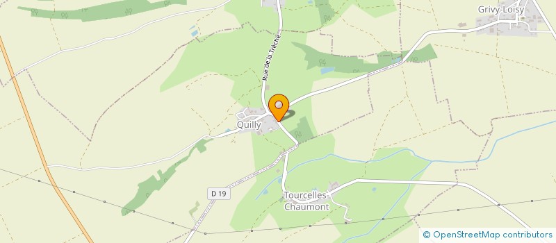 localisation de l'entreprise SI DES EAUX DU SUD-OUEST DE VOUZIERS à GRIVY-LOISY
