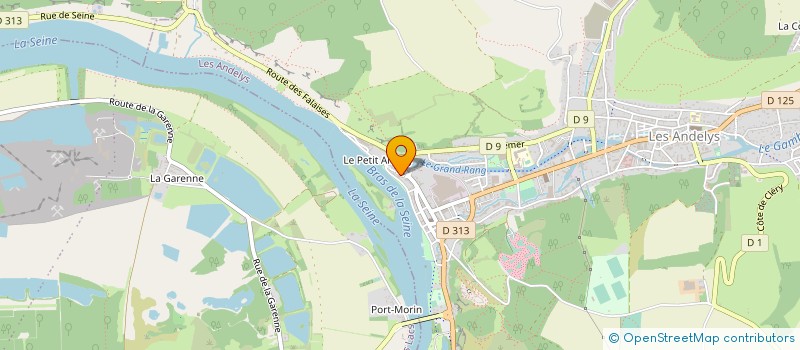 localisation de l'entreprise SI DES EAUX DU VEXIN NORMAND (SIEVN) à LES ANDELYS
