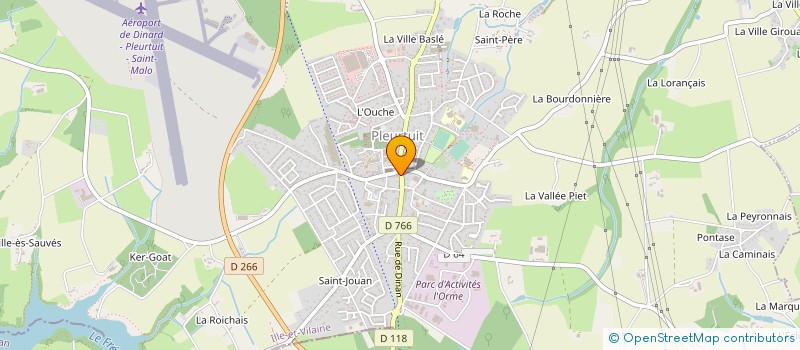 localisation de l'entreprise SI DES EAUX RIVE GAUCHE DE LA RANCE à PLEURTUIT