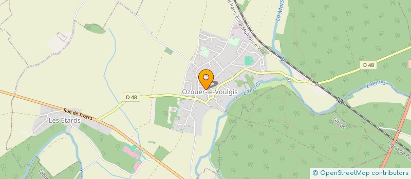 localisation de l'entreprise SI DES ECOLES PRIMAIRES ET MATERNELLES  OZOUER-LE-VOULGIS