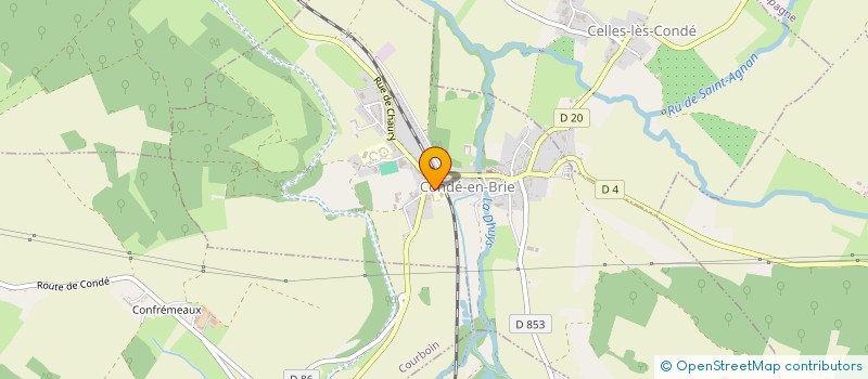 localisation de l'entreprise SI DES ECOLES REGROUPEES CONDE EN BRIE  CONDE-EN-BRIE